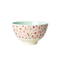 You Go Girl Print Small Melamine Bowl Rice DK